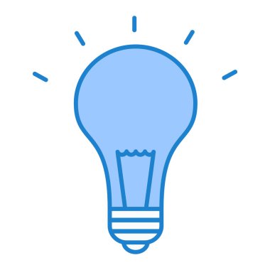 fikir vektör düz simgesi