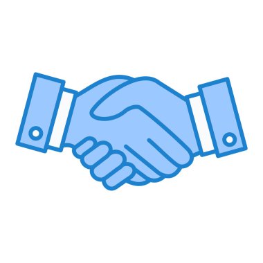 El sıkışma simgesi vektör illüstrasyonu