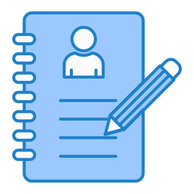 Bir dizüstü bilgisayar simgesinin vektör illüstrasyonu