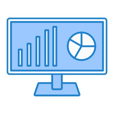 seo modern simgesinin vektör illüstrasyonu