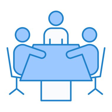 İş ve finans simgesinin vektör illüstrasyonu