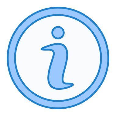 bilgi simgesi, vektör illüstrasyonu