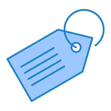 Alışveriş poşeti ikon vektör illüstrasyonu