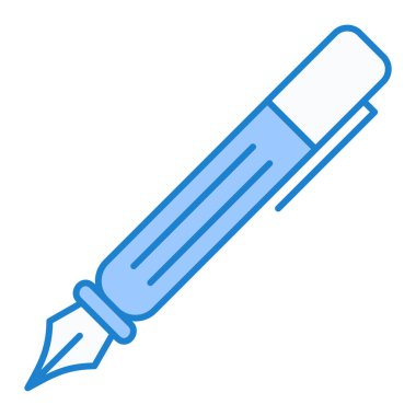 kalem simgesi vektör illüstrasyonu