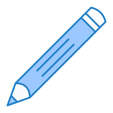 kalem simgesi vektör illüstrasyonu