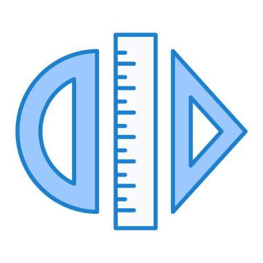 cetvel simgesi çizimi
