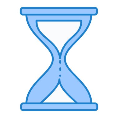 kum saati ikonu vektör illüstrasyonu