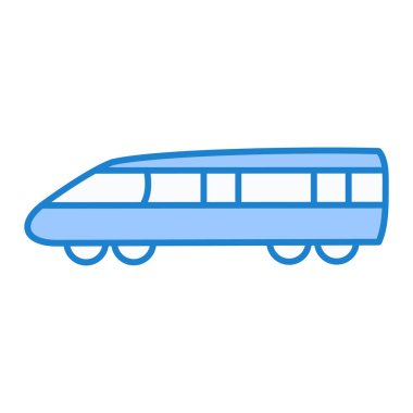 tren simgesi vektör illüstrasyonu