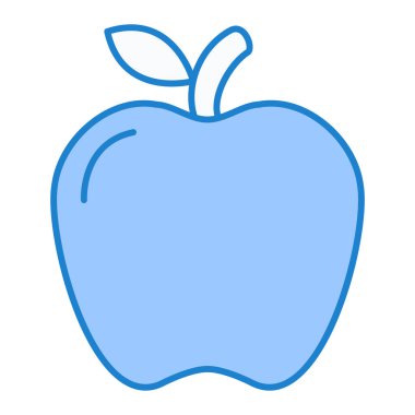 elma ikonu vektör illüstrasyonu