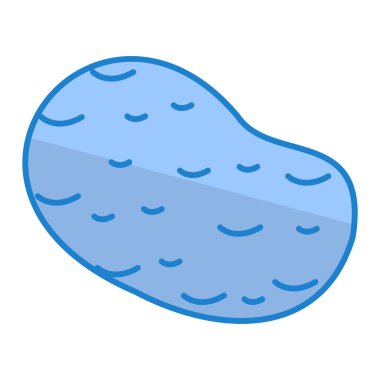 Bir gezegen simgesinin vektör illüstrasyonu