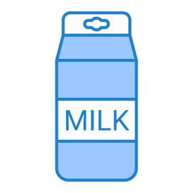 Süt şişesi ikonu. Web için bira vektör simgelerinin özet çizimi