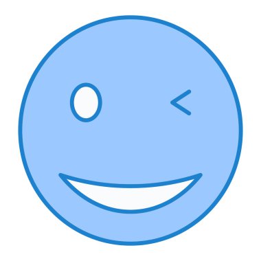 yüz simgesi, vektör illüstrasyonu