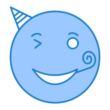 yüz simgesi, vektör illüstrasyonu