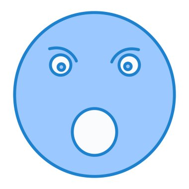 yüz simgesi, vektör illüstrasyonu