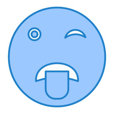 Yüz ifadesi. Basit resimleme