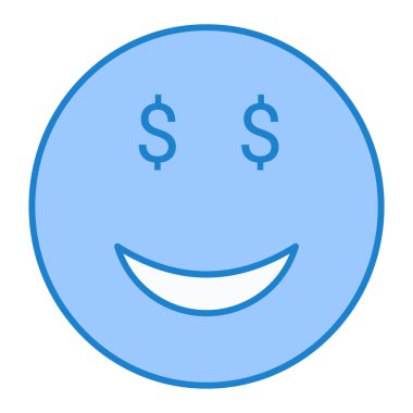 Yüz ifadesi. Basit resimleme