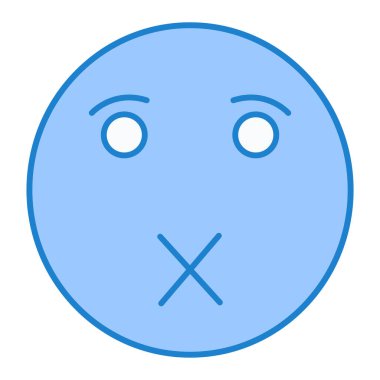 Yüz ifadesi. Basit resimleme