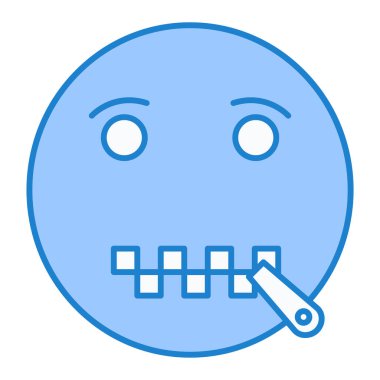 yüz simgesi, vektör illüstrasyonu