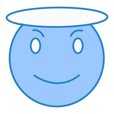 yüz simgesi, vektör illüstrasyonu