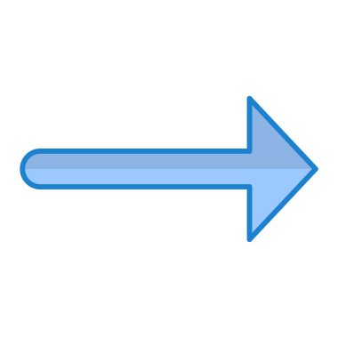 ok simgesi vektör illüstrasyonu