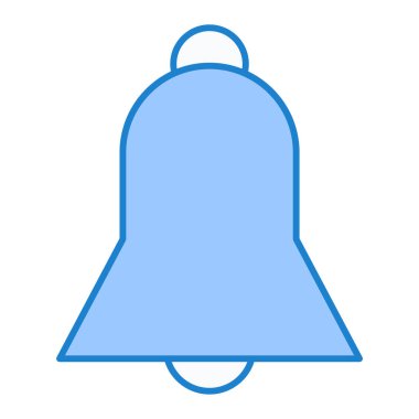 Zil. Web simgesi basit illüstrasyon