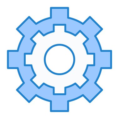 Teçhizat Web simgesi basit illüstrasyon