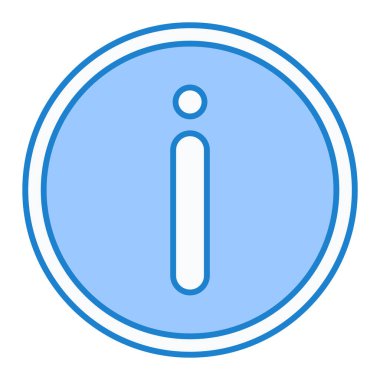 bilgi simgesi, vektör illüstrasyonu