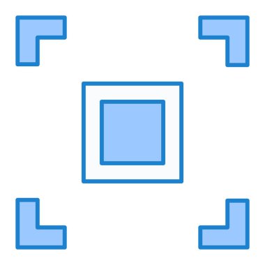 pencere simgesi vektör illüstrasyonu