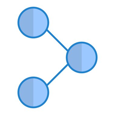 ağ bağlantı vektörü simgesi