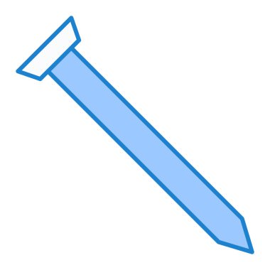 Çekiç simgesinin vektör illüstrasyonu