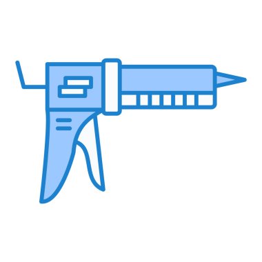 Bir matkap simgesinin vektör illüstrasyonu