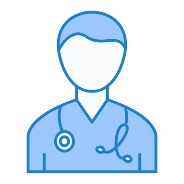 Doktor Simge vektör illüstrasyonu