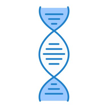 DNA simgesi vektör illüstrasyonu