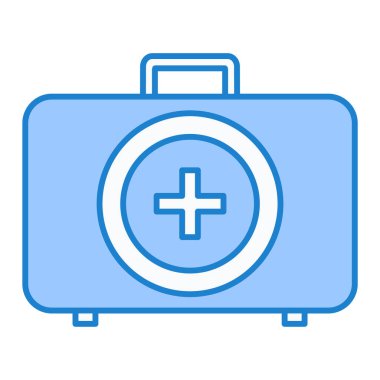 İlk yardım kiti vektör illüstrasyonu