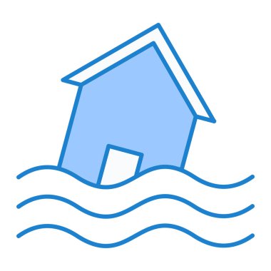 ev simgesi vektör illüstrasyonu