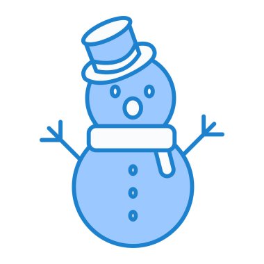 Yılbaşı topu tasarımı ile Kardan Adam