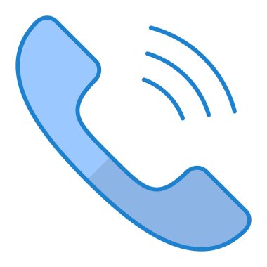 telefon arama simgesi vektör illüstrasyonu