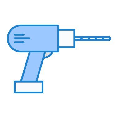 matkap simgesi. Web için çekiç vektör simgelerinin özet çizimi