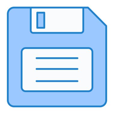 Disket disket. Basit resimleme