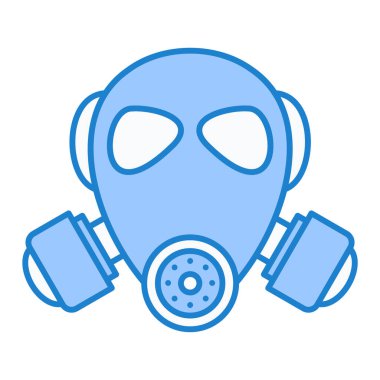 maske simgesi vektör illüstrasyonu