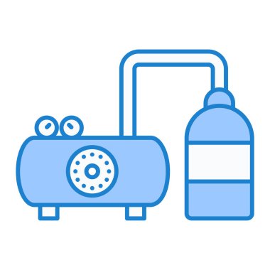 Temizleme simgesinin vektör illüstrasyonu