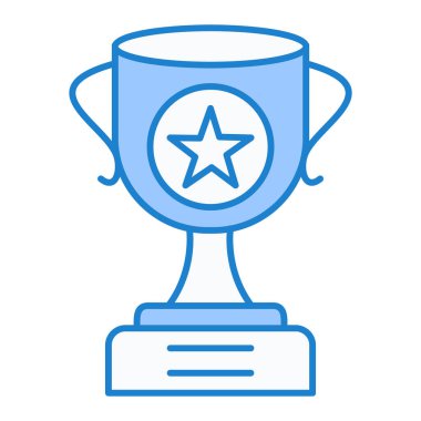 kupa simgesi vektör illüstrasyonu