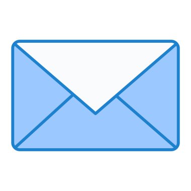 zarf e- posta simgesi vektör illüstrasyon grafik tasarımı