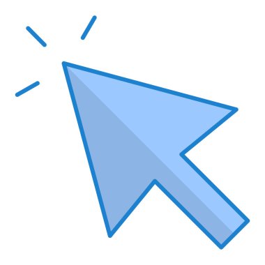 imleç simgesi vektör illüstrasyonu