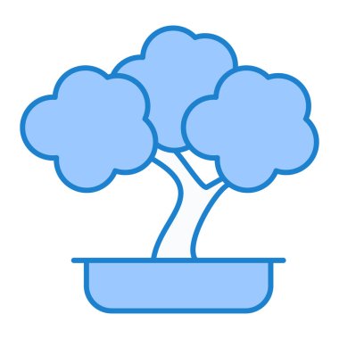 Yaprak ikonu vektör illüstrasyon tasarımı olan ağaç