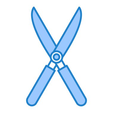 makas simgesi vektör illüstrasyonu