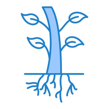 ağaç simgesi vektör illüstrasyonu