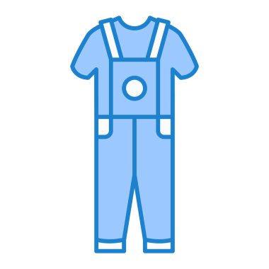 giysi simgesi vektör illüstrasyonu