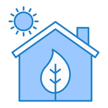 Çevre dostu simgenin vektör illüstrasyonu