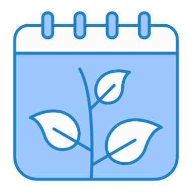 Takvim simgesi vektör illüstrasyonu